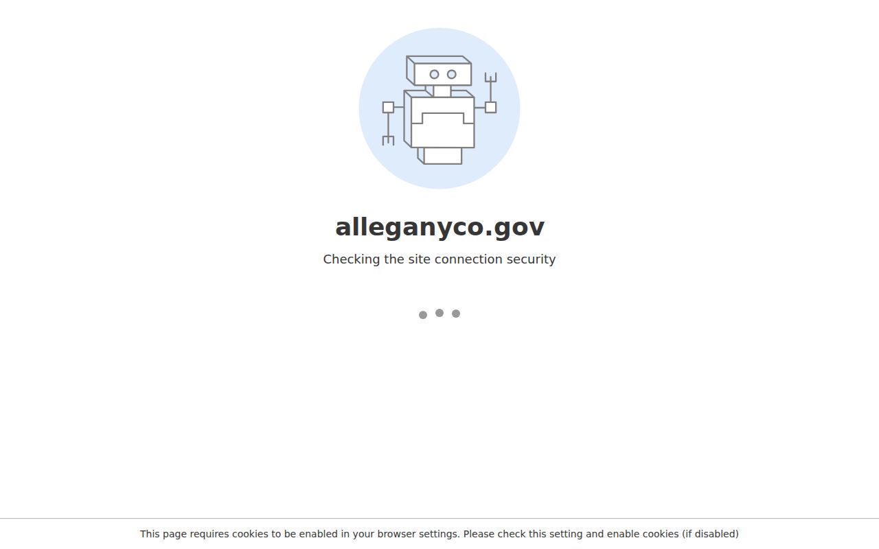 Allegany County court case information from the District Attorney office page